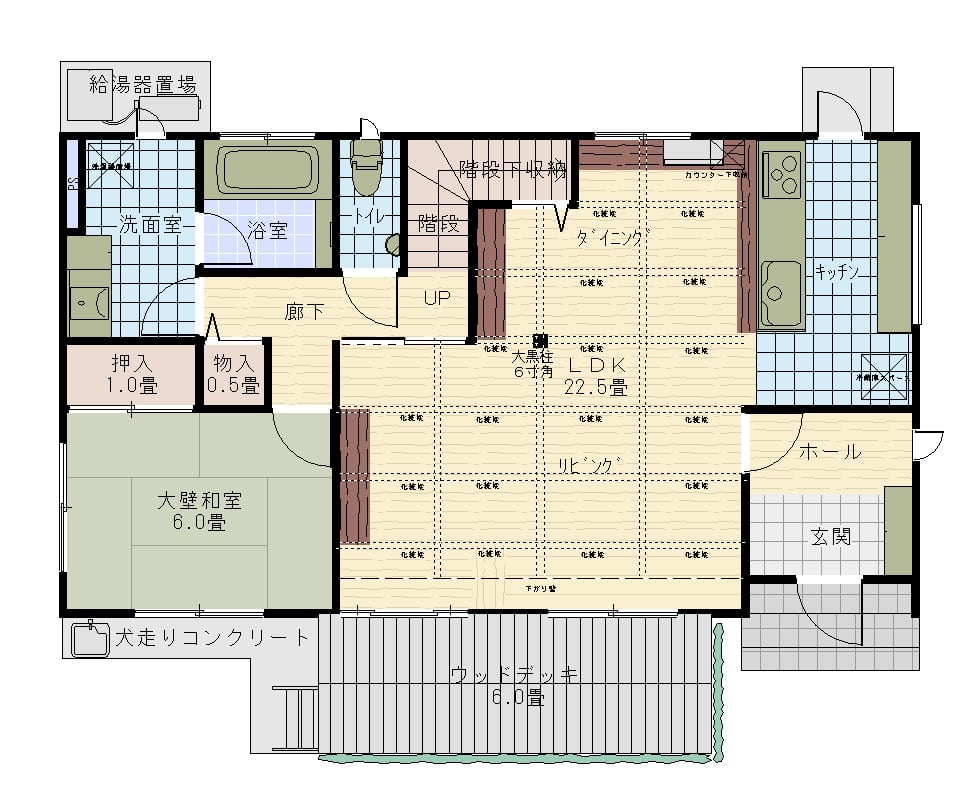 premake 1階間取り