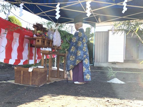 【お施主様ゴト】本日、富士河口湖町で地鎮祭を行いました！