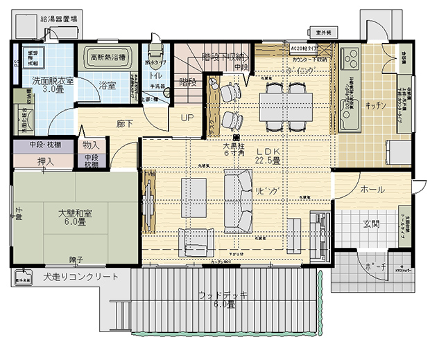 premake 1階間取り