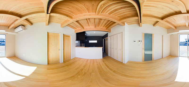 新築住宅「MUQNEX econest」 VR