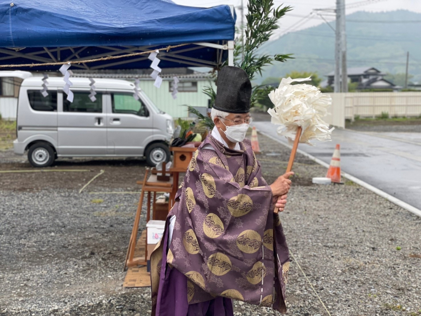 【お施主様ゴト】本日、忍野村で地鎮祭をおこないました！