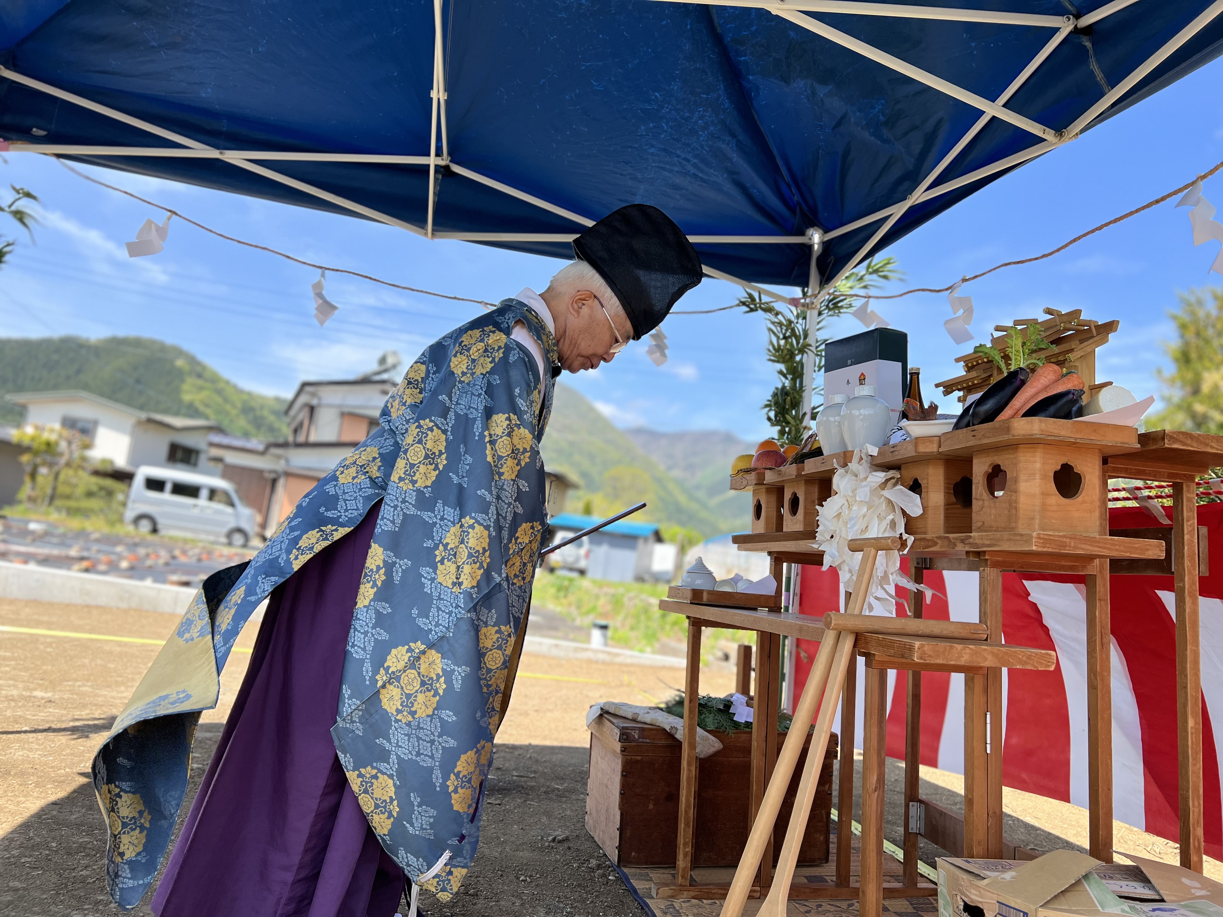 【お施主様ゴト】本日、河口湖で地鎮祭をおこないました！