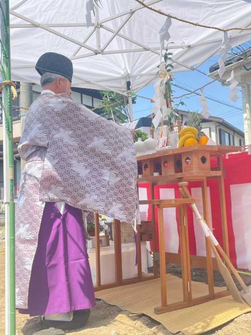 【お施主様ゴト】本日、甲府市で地鎮祭をおこないました！