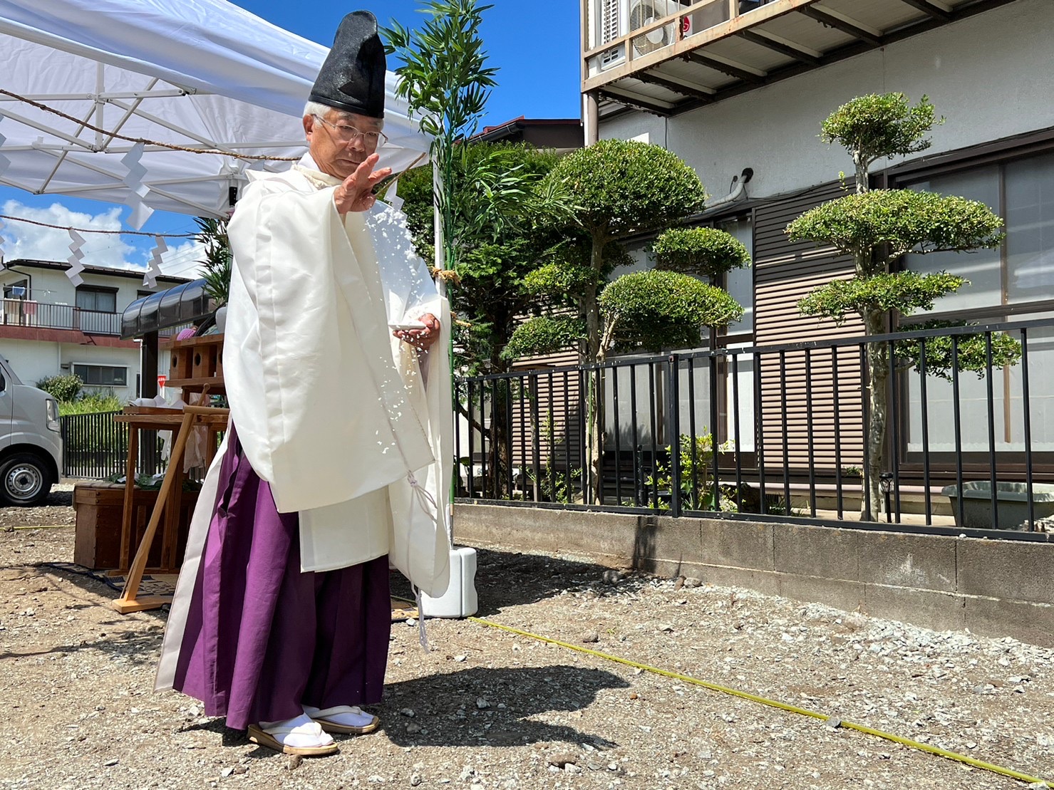 【お施主様ゴト】本日、富士吉田で地鎮祭をおこないました！