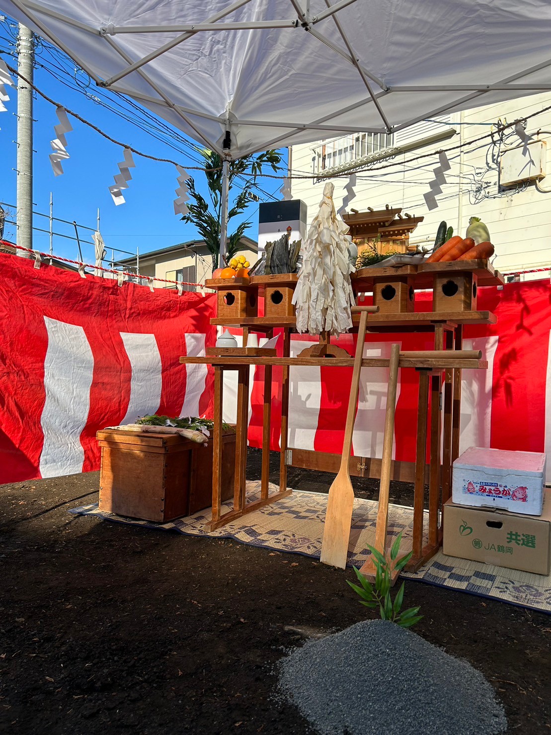 【お施主様ゴト】本日、河口湖で地鎮祭をおこないました！