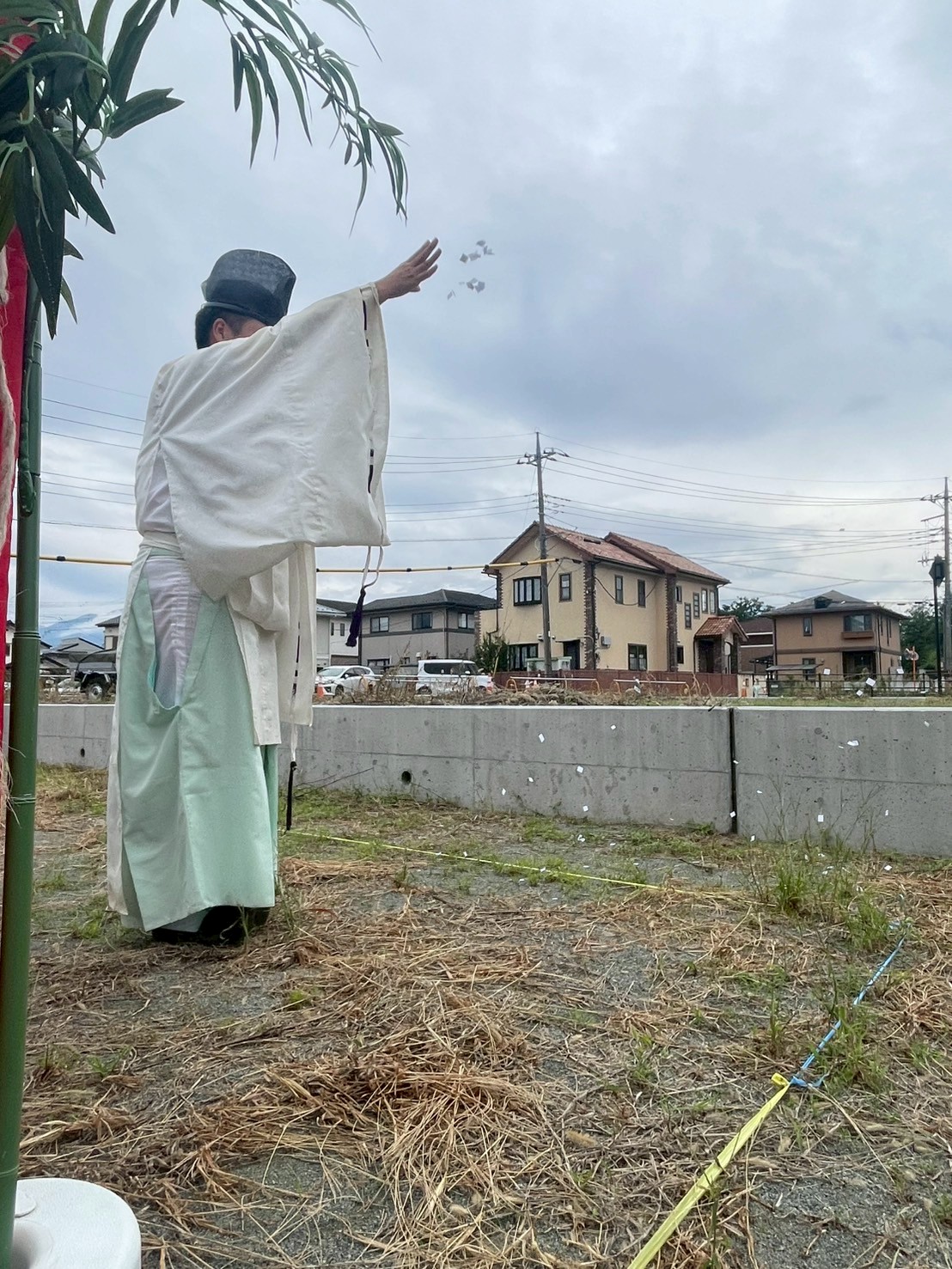 【お施主様ゴト】本日、笛吹市で地鎮祭をおこないました！