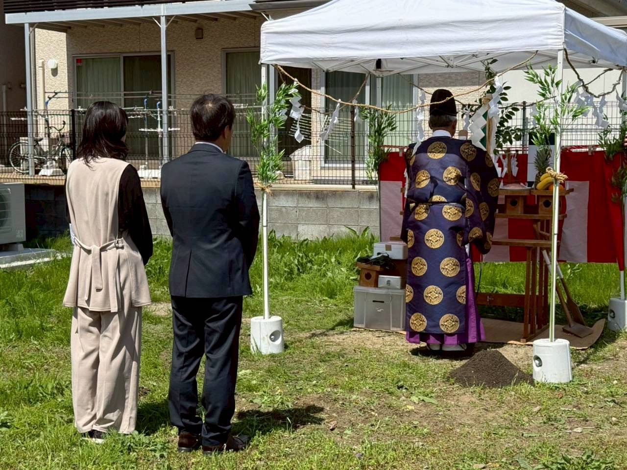 【お施主様ゴト】本日、甲斐市で地鎮祭をおこないました！