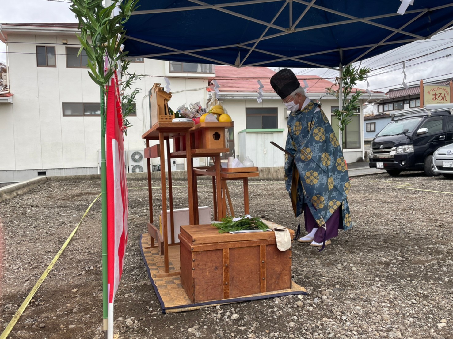 【お施主様ゴト】昨日、富士吉田で地鎮祭をおこないました！