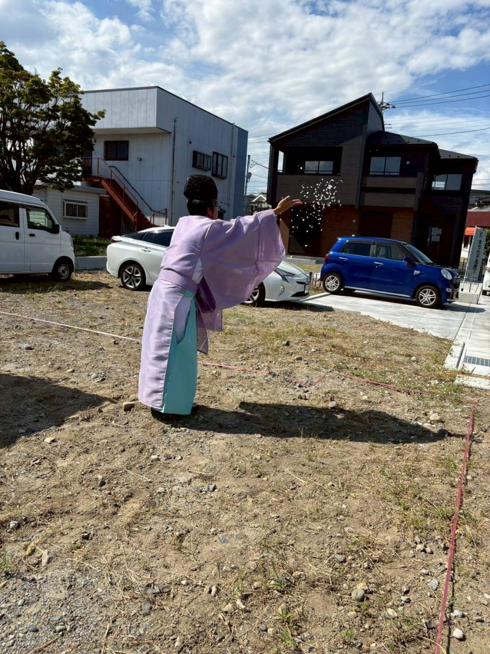 【お施主様ゴト】本日、昭和町で地鎮祭をおこないました！
