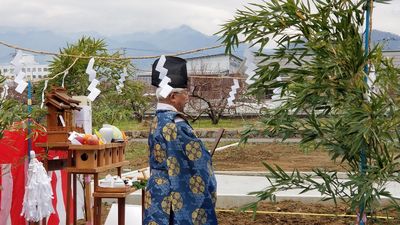 【お施主様ゴト】　本日、甲州市で地鎮祭を行いました！