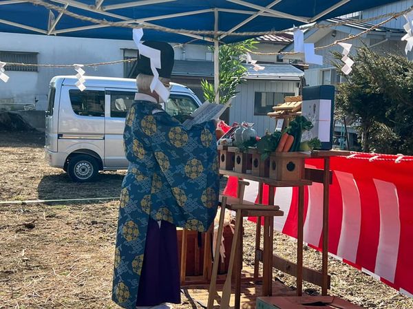 【お施主様ゴト】先日、富士吉田で地鎮祭をおこないました！