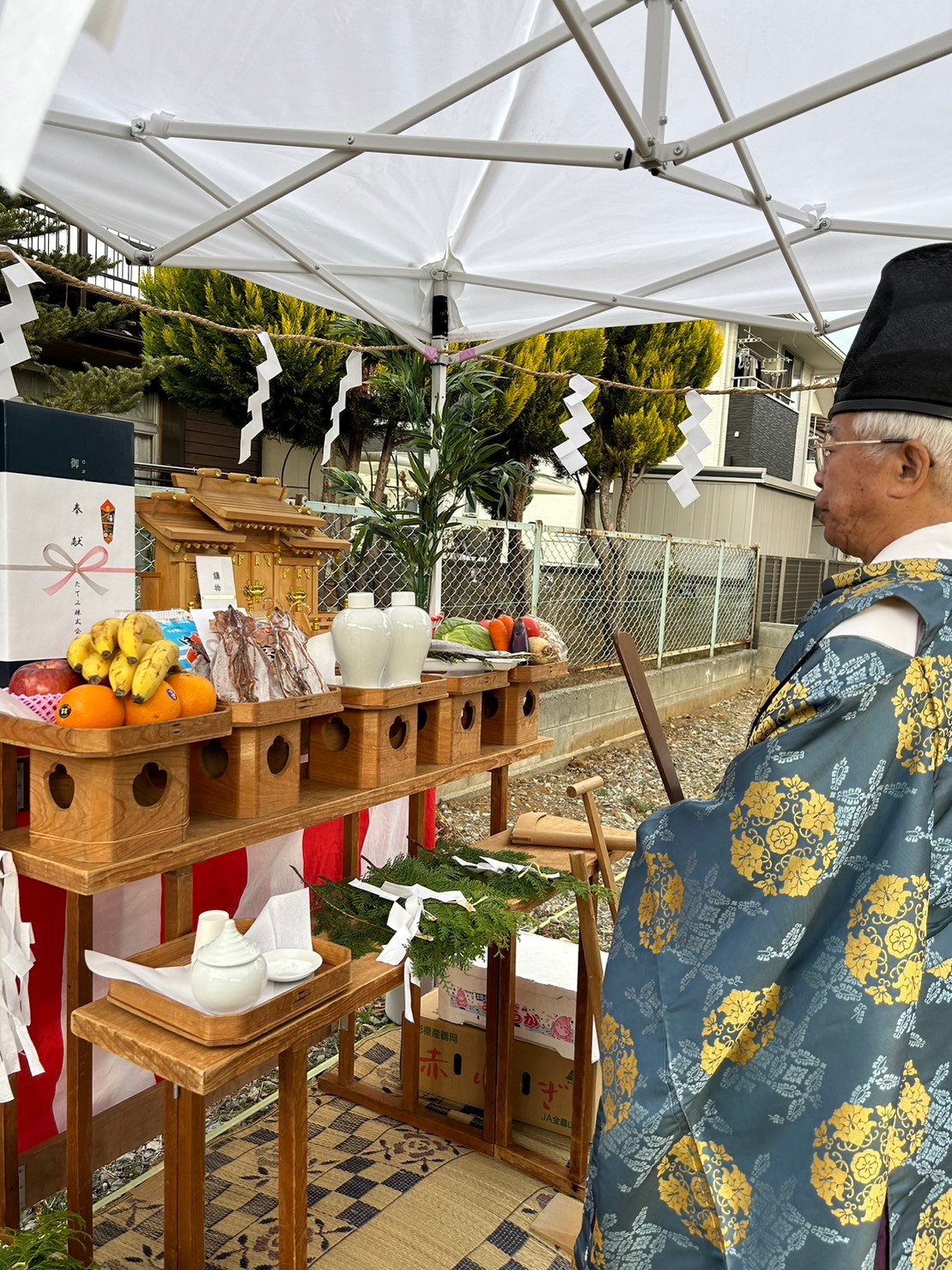 【お施主様ゴト】先日、甲斐市で地鎮祭をおこないました！