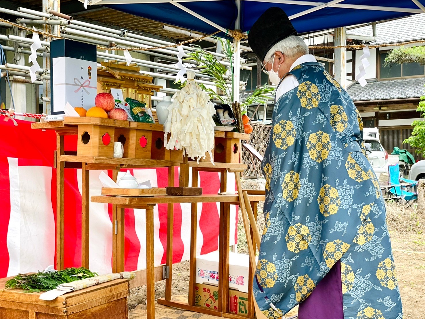 【お施主様ゴト】本日、山梨市で地鎮祭をおこないました！