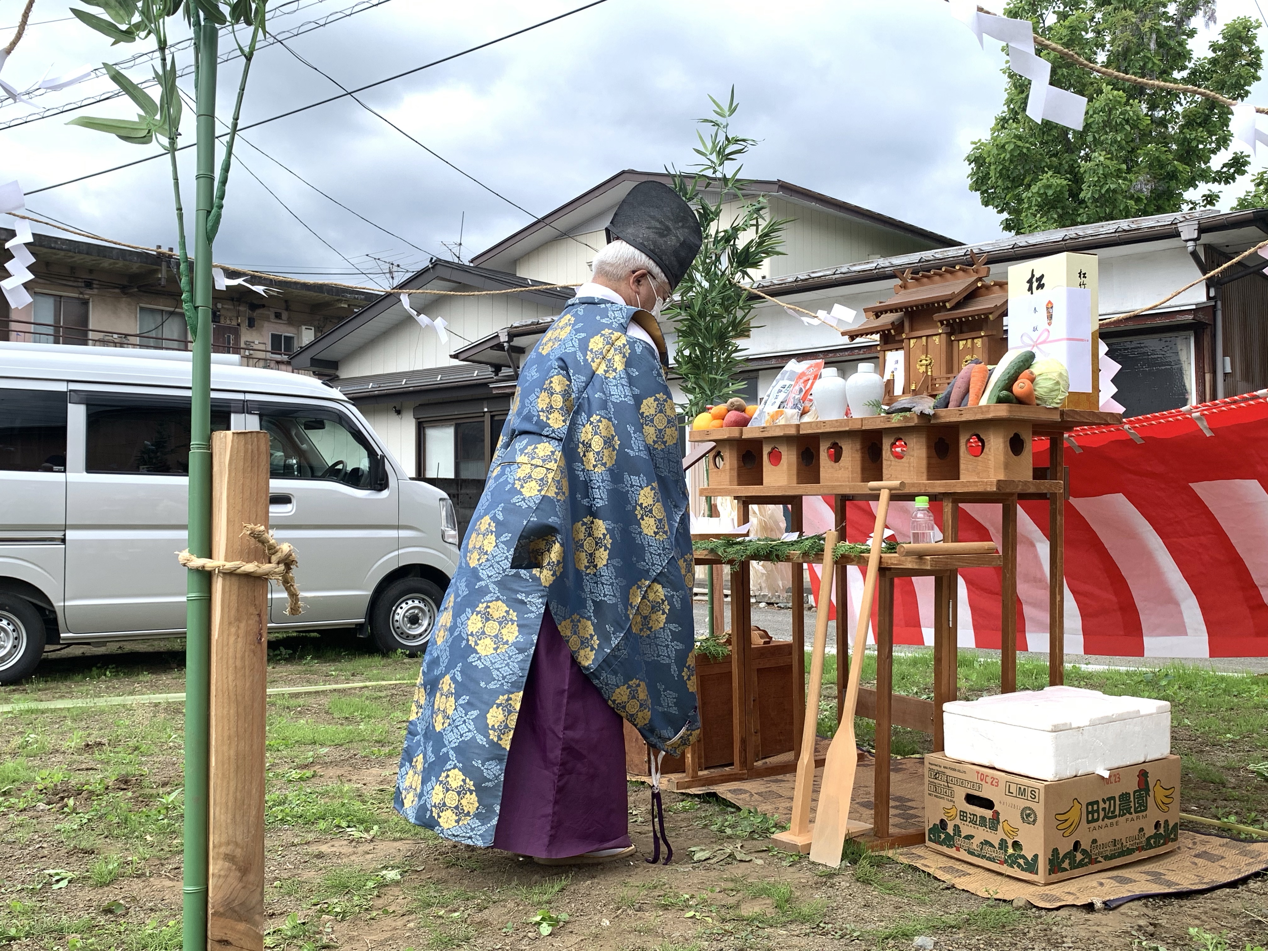 【お施主様ゴト】先日、富士吉田市で地鎮祭を行いました！