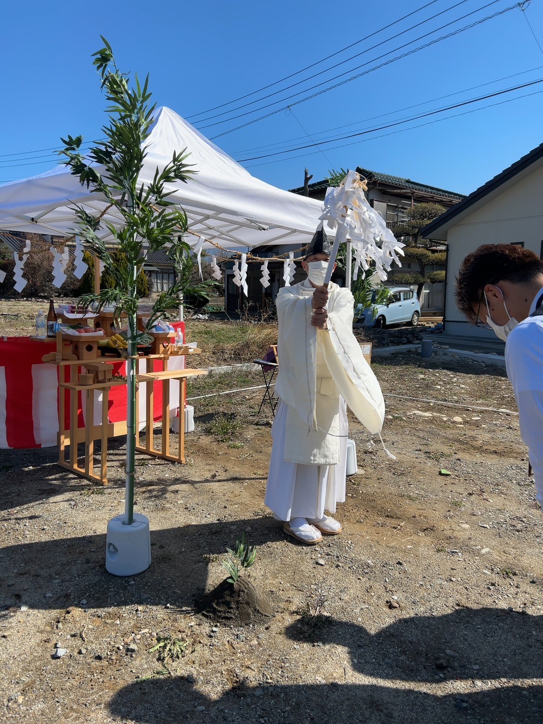 【お施主様ゴト】本日、山梨市で地鎮祭をおこないました！