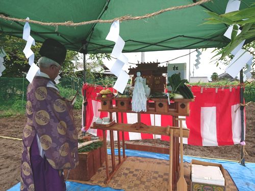 【お施主様ゴト】　先日、地鎮祭を行いました！