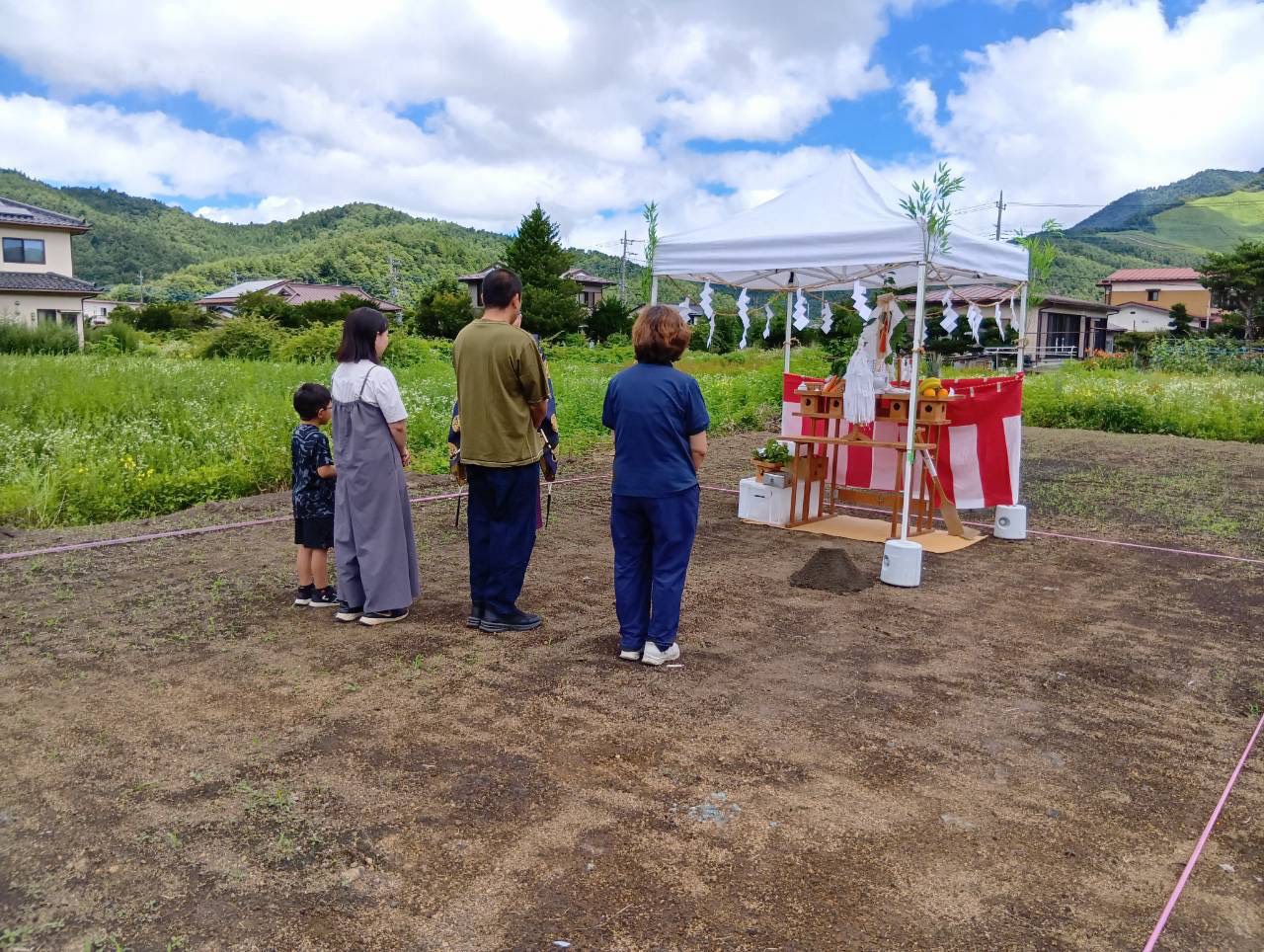 【お施主様ゴト】先日、忍野村で地鎮祭を行いました！
