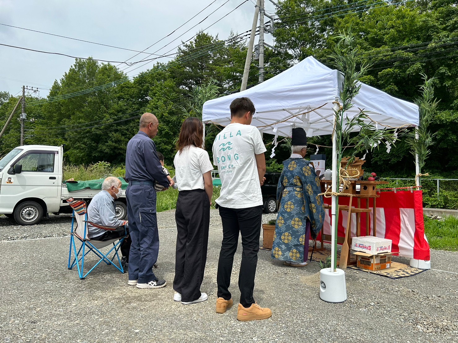 【お施主様ゴト】先日、富士吉田で地鎮祭をおこないました！