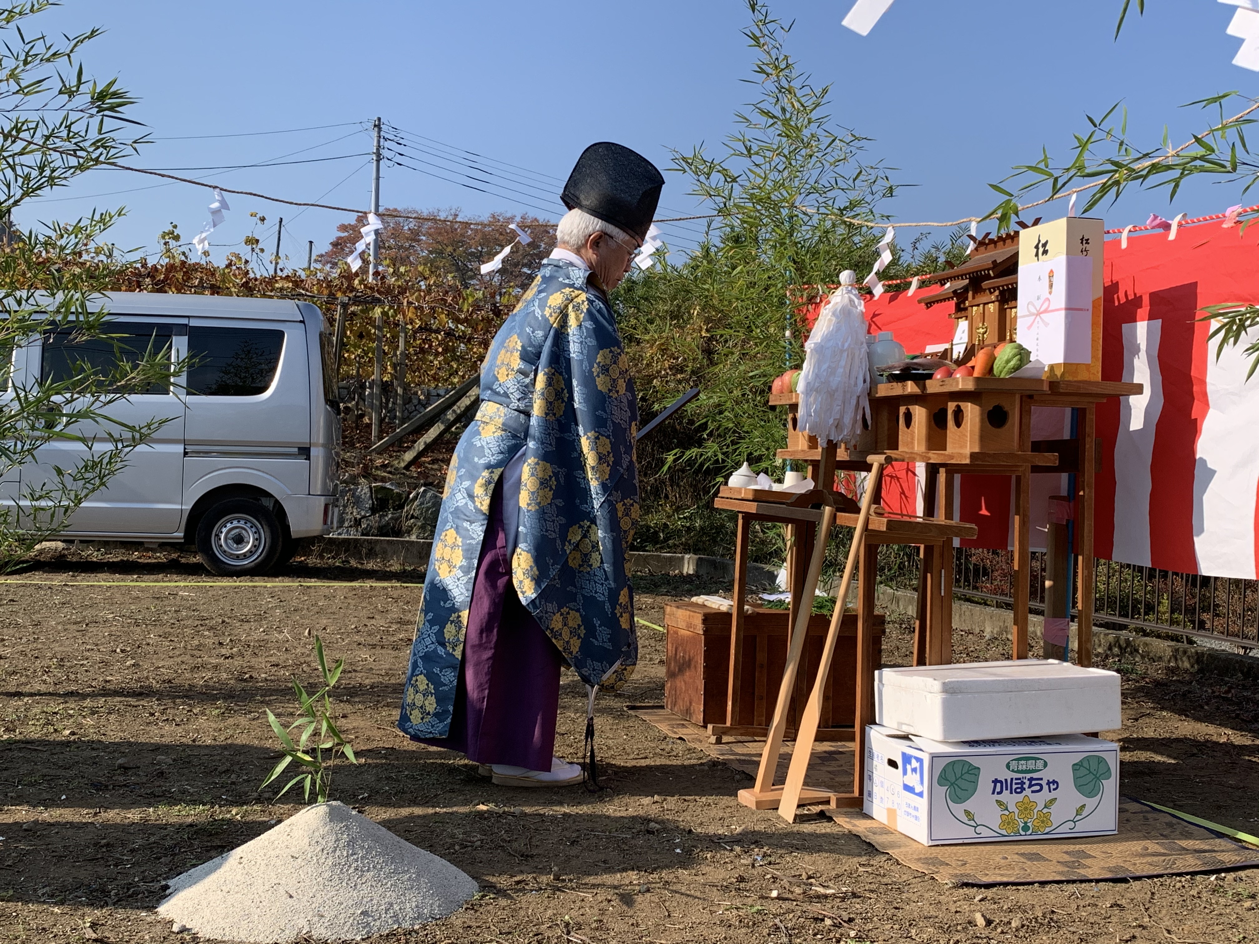 【お施主様ゴト】先日、地鎮祭を行いました！