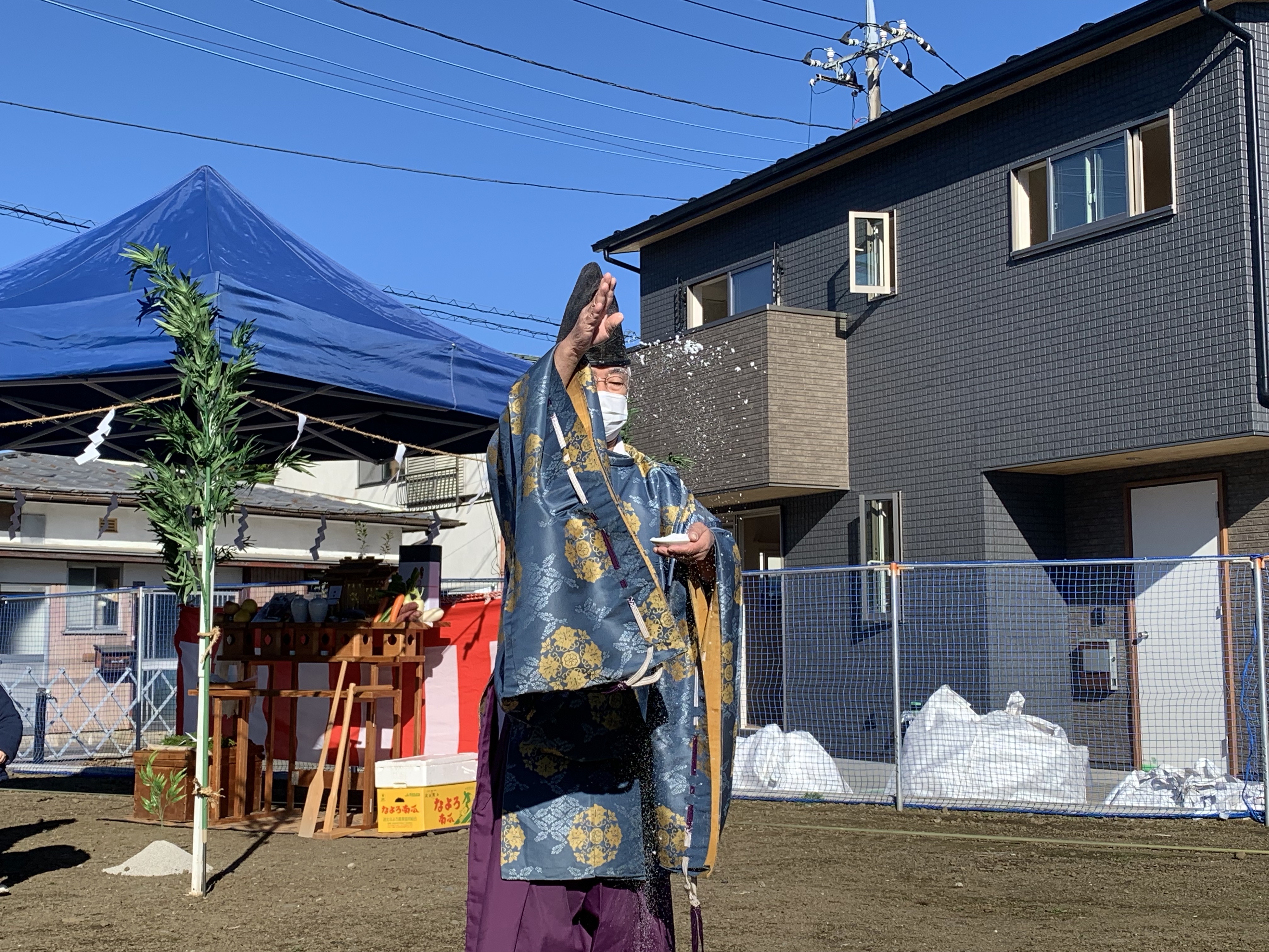 【お施主様ゴト】本日、富士吉田で地鎮祭をおこないました！