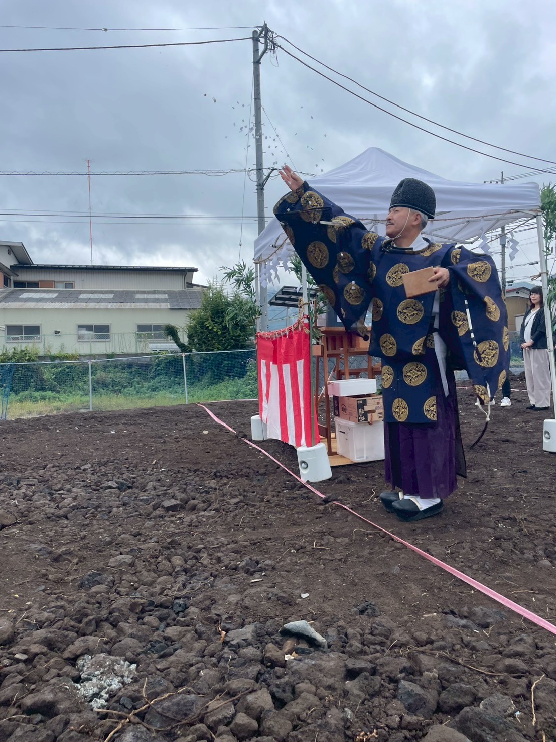 【お施主様ゴト】本日、富士吉田市で地鎮祭をおこないました！