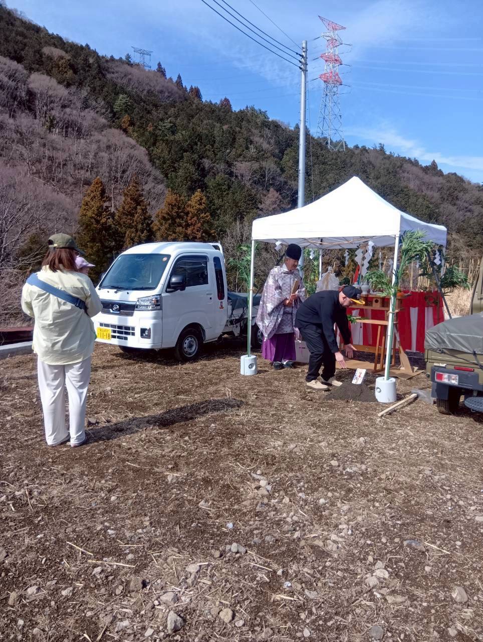【お施主様ゴト】本日、南都留郡で地鎮祭を行いました！