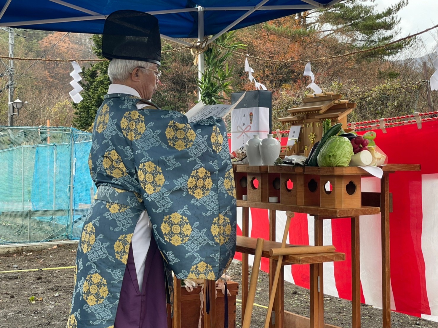 【お施主様ゴト】先日、河口湖で地鎮祭をおこないました！