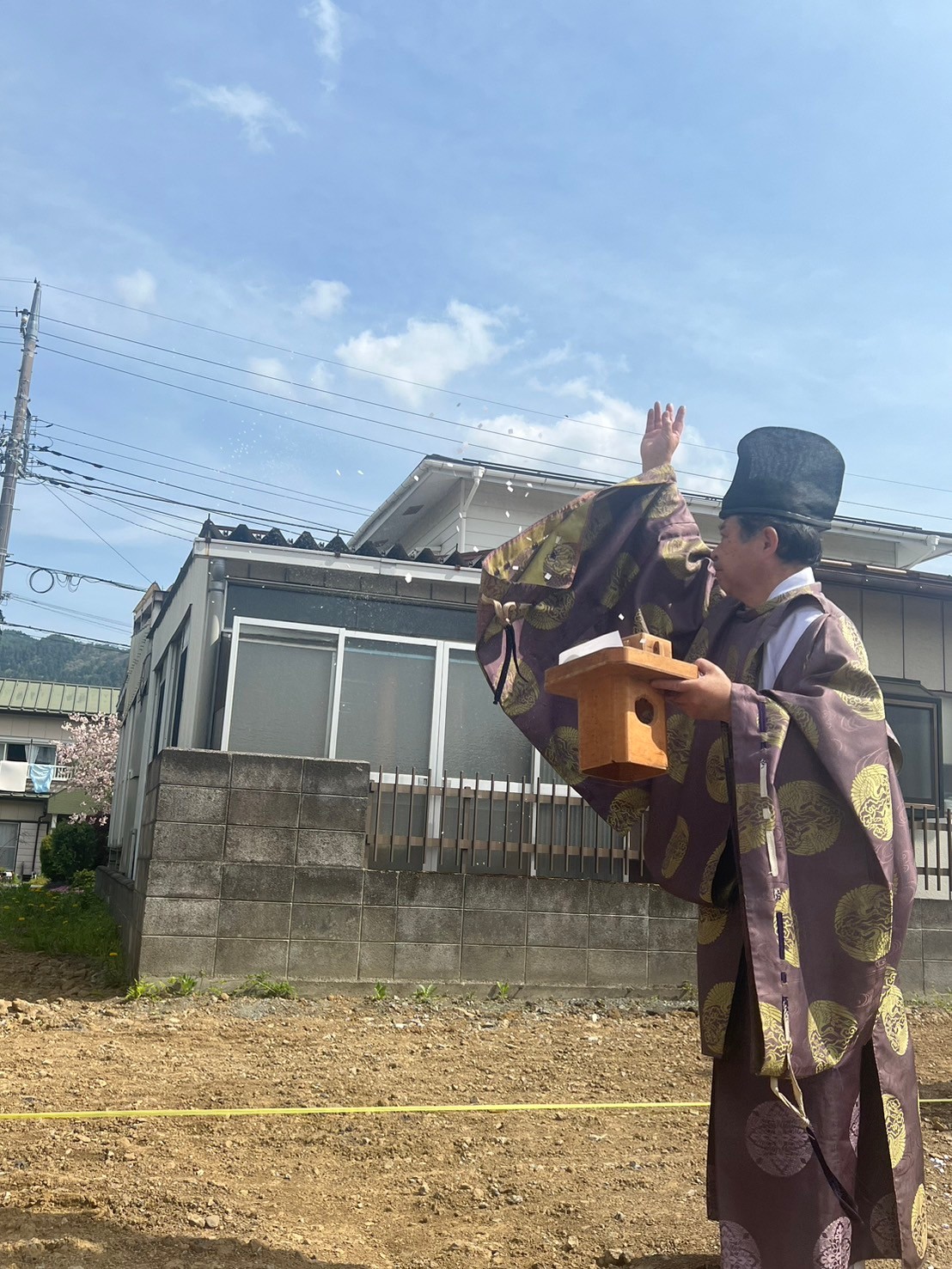 【お施主様ゴト】本日、富士吉田で地鎮祭をおこないました！