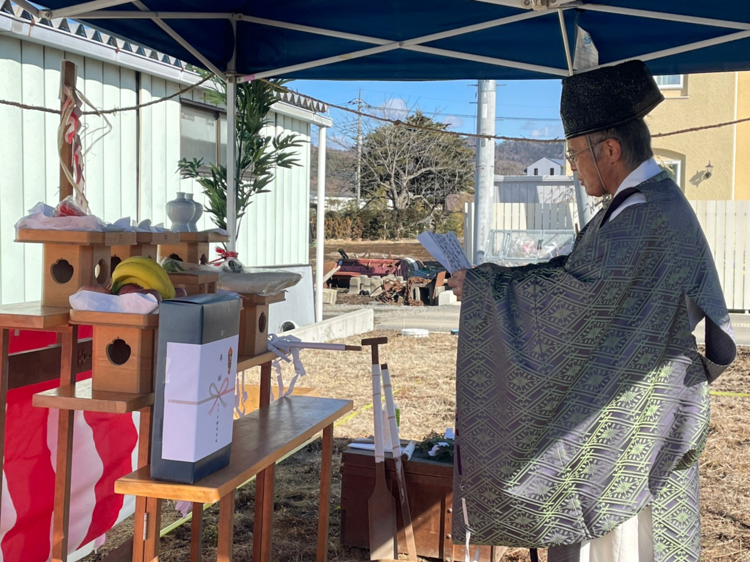 【お施主様ゴト】本日、忍野村で地鎮祭をおこないました！